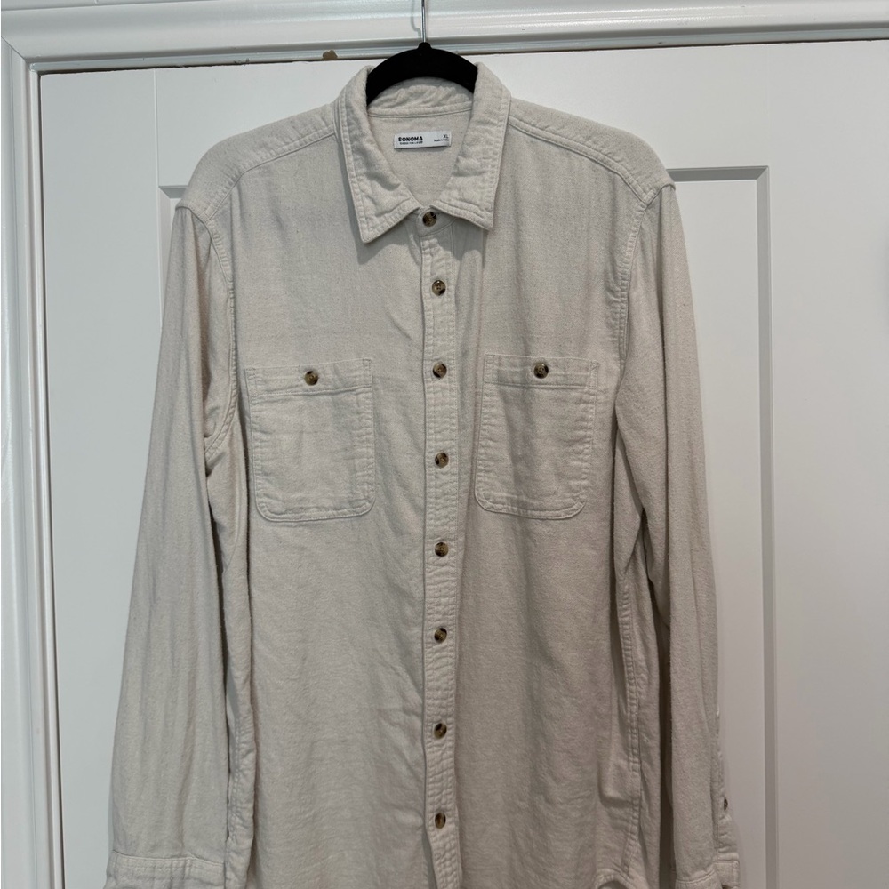 Sonoma Off-White Flannel